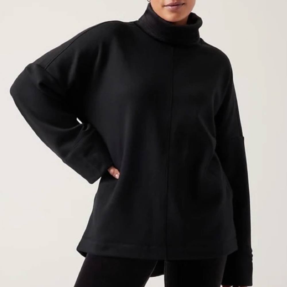 Athleta Cozy Karma Funnel Sweatshirt XXS